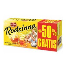 Чай чёрный в пакетиках Rodzinna 104 шт (468)